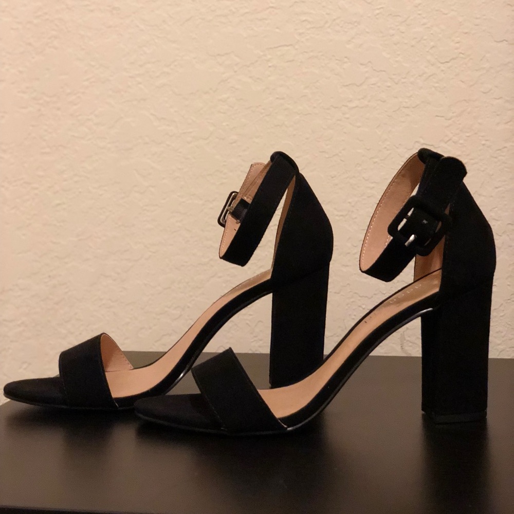 Madden Girl Block Suede Heel